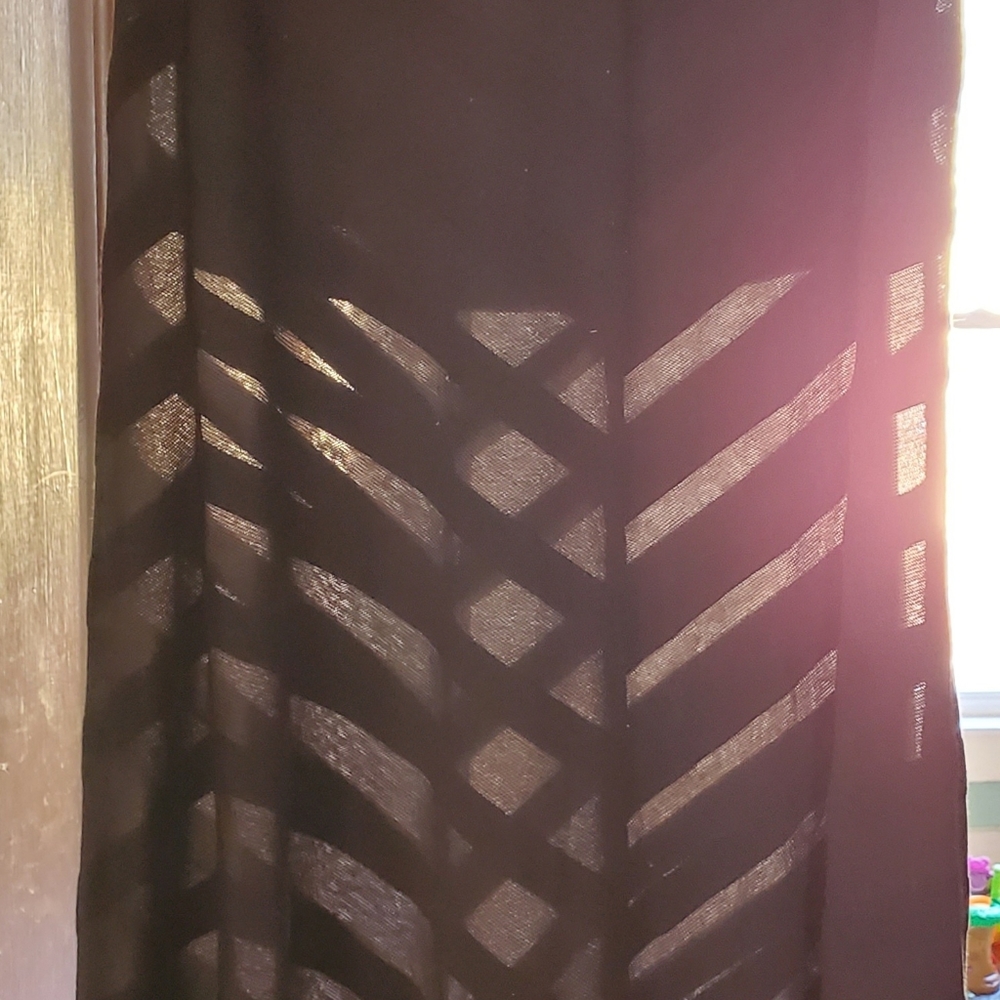 Lily Rose  sheer mini/maximum skirt